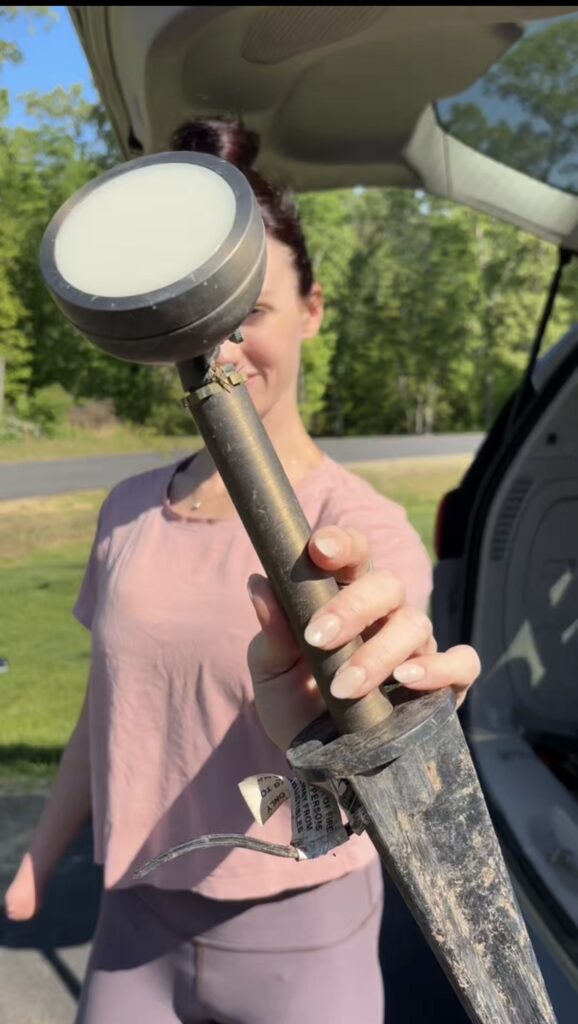 VOLT brass landscape lights scored on Facebook Marketplace